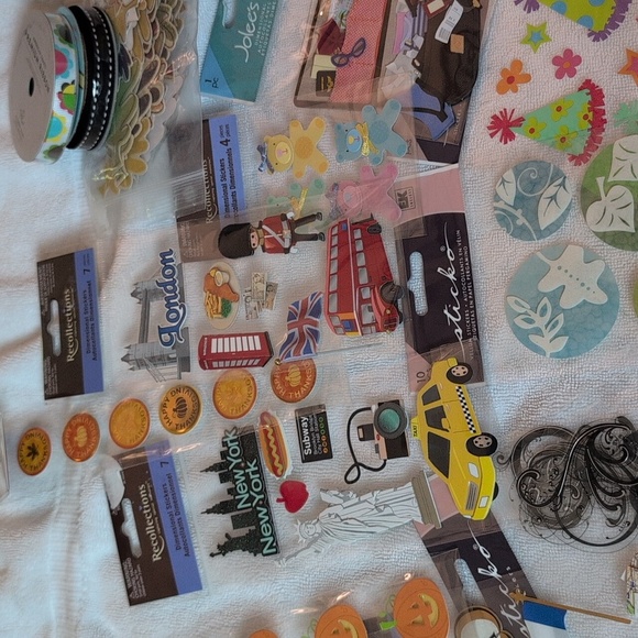 Scrapbooking Supplies Lot #4 - Picture 3 of 4